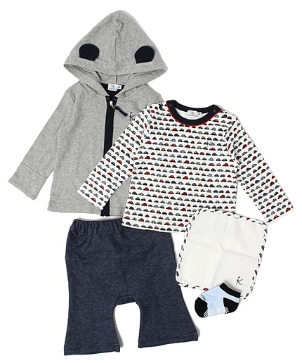 【BABY】ギフトBOX（40-ースムースクラシックカープリント）