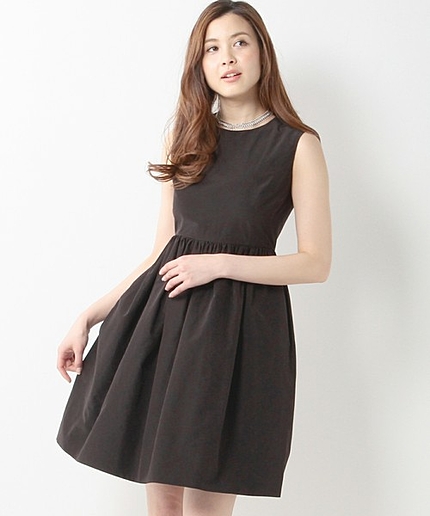 JP フレア パニエ付き ノースリーブ ワンピース / PARTY / フォーマル / ドレス