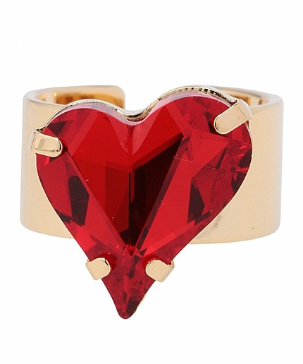 BYMC Maria Francesca Pepe ハートビジューリング