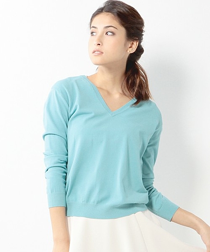 JOC R/NY STRC Vネックプルオーバー　Ξ