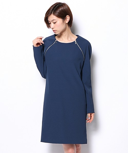 SEASONLESSSTRETCHCREPEワンピース