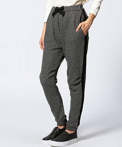 ＜SUNDAY IN BED(サンディインベッド)＞パンツ GREY