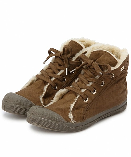 BK BENSIMON ボア ハイカットスニーカー/18cm-20cm