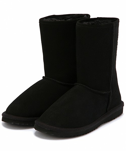 ボワソンショコラ/B ウォームレザーショートブーツ