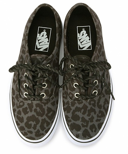 [ヴァンズ]VANS レオパードレースUP スニーカー