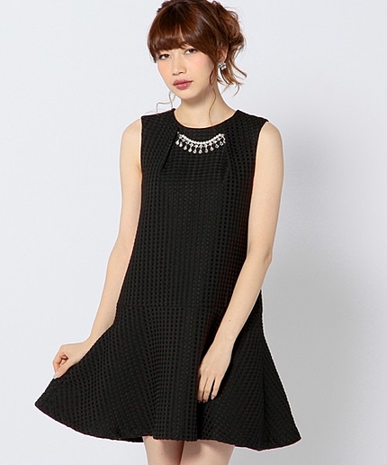 CRXドットジャカードワンピース/ CRX DOT JQD OP