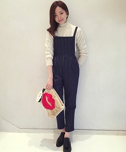 ストライプサロペット/ AE STRP サロペット