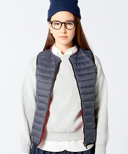 ECOALF リバーシブルダウンベスト/ ECOALF REV DWN VEST