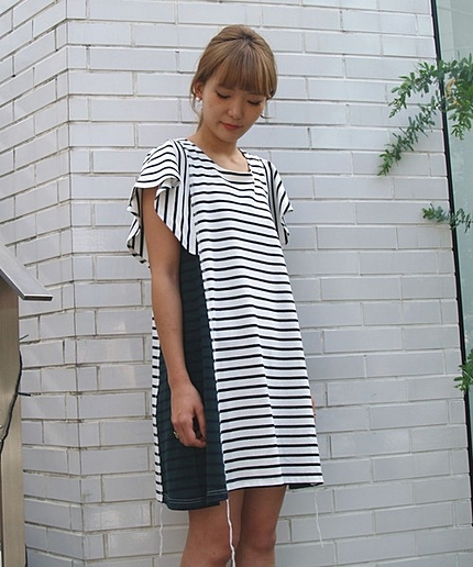 Another Edition×yuumiARIAボーダーワンピース/◆AE×y/ARIA26 BOR OP