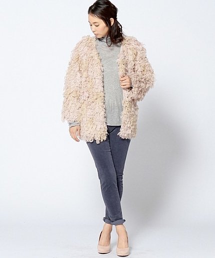 ◆KiiRAループニットコート/◆KiiRA LOOP KNIT COAT