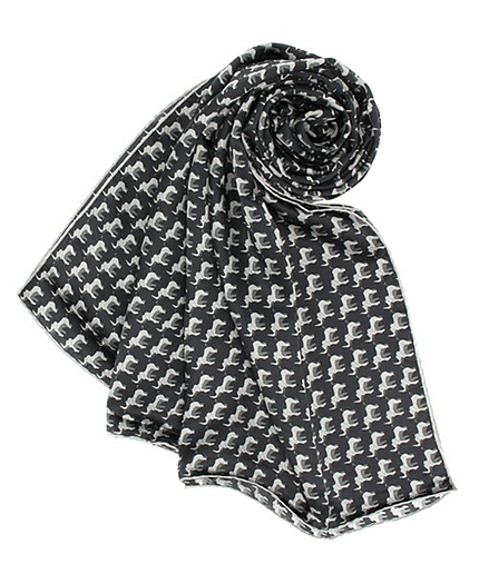 ＜KINLOCK(キンロック）＞  ELEPHANTS SCARF