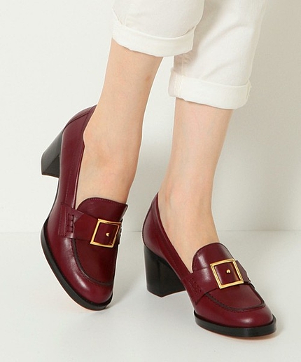 BYMC AVRIL GAU ベルトシューズ/ワイン