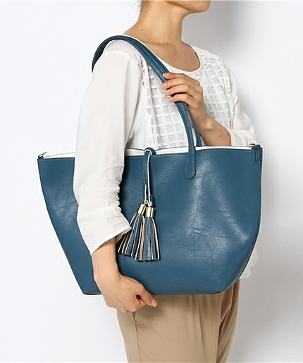 <closet story>2WAY リバーシブル トート