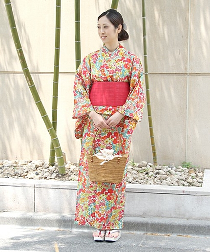 Liberty print margaret a 浴衣