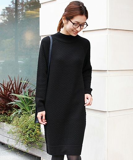 BYSF 8Gポップコーンニットワンピース