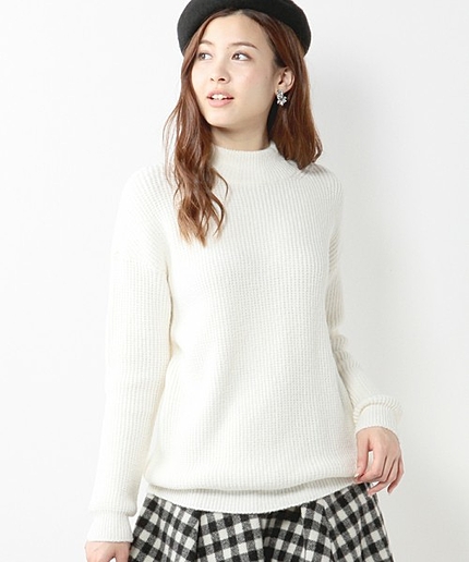 JOC アゼ ハイネック ユル プルオーバー　Ξ