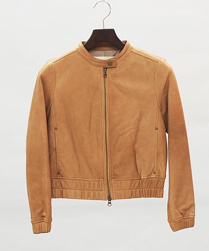 JC LAM スタンド ブルゾン / ラムレザー / レザージャケット / ライダース