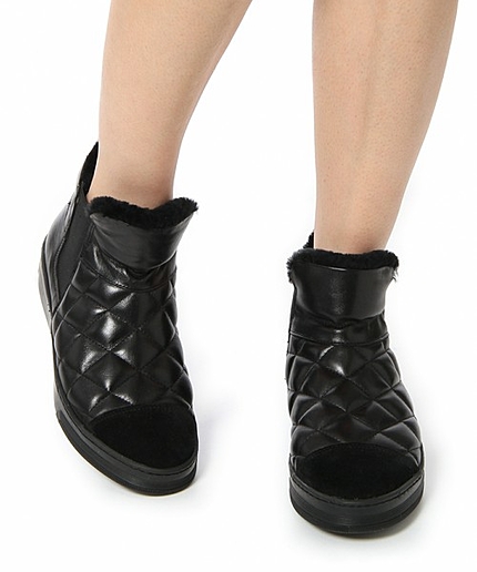 BYSF Pam キルティングハイカットスニーカー