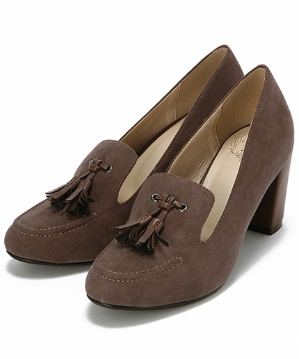 ■ボワソンショコラ/B タッセルパンプス75