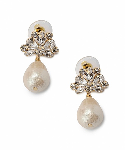 khion bijou シズクコットンパールB/ピアス