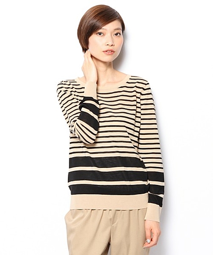 コットンクレープニット