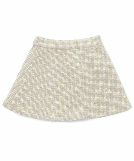 ツイードフレアースカート
