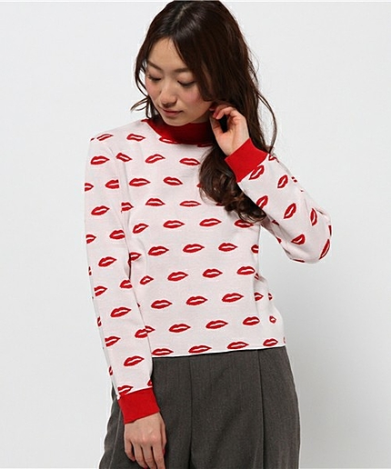 BYMC AMERICAN RETRO リップニットプルオーバー