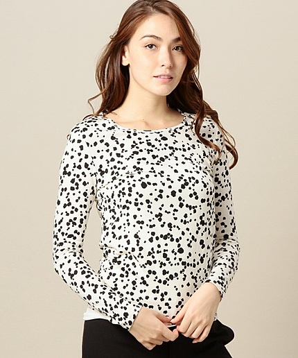 BYSF ダルメシアンロングスリーブカットソー