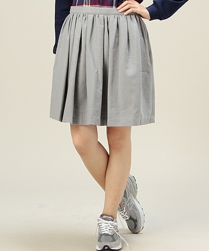 BYMC Baum und Pferdgarten ジャージーフレアスカート