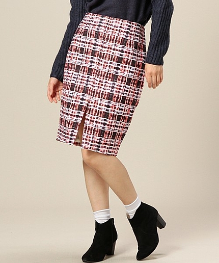 BY finders Keepers チェックタイトスカート