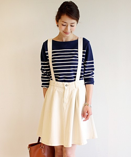 BYBC ∵LEE別注 フレアスカート/ホワイト ◆◆