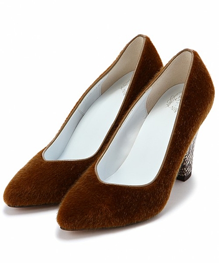 ★ボワソンショコラ/B IプレーンVパンプス85