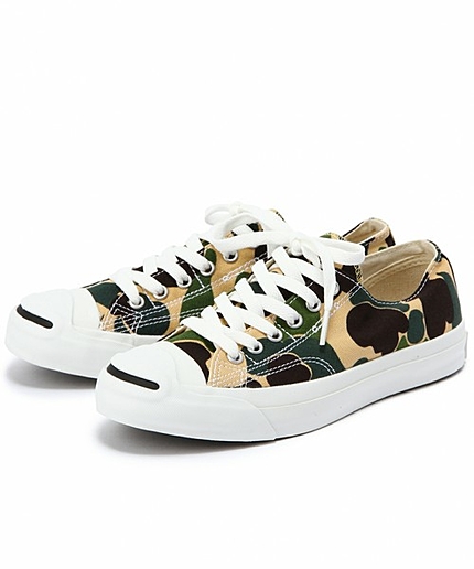 ジャックパーセル 83カモフラージュ スリッポン/BC CONVERSE JACK/P 83CM