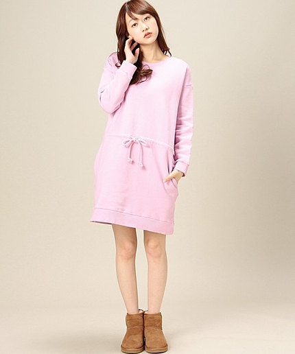 BY MN by Lepidos スウェットシャツワンピース