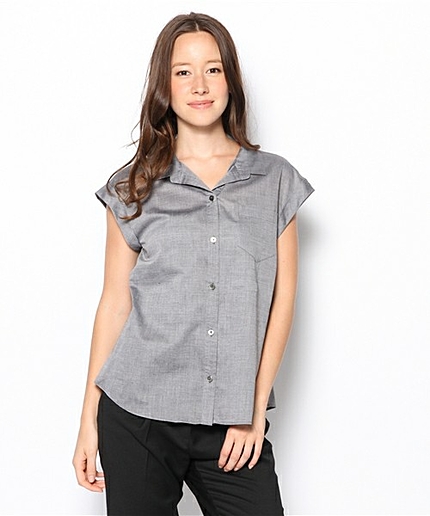 ○△GO C/TEN 2WAY SH SSシャツ