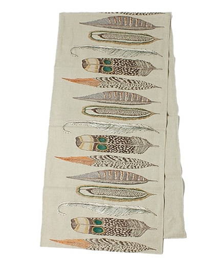 BY CORAL&TUSK エスニック刺繍テーブルランナー ◆◆§3