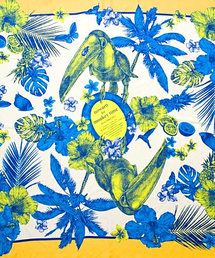 ＜MT×nowartt＞∴プリント スカーフ ◆ §3