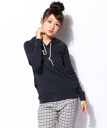 【JourdeLanguage】softcircularrib-hooded