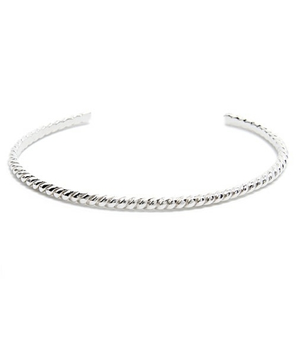 BY シルバー ツイスト ブレスレット