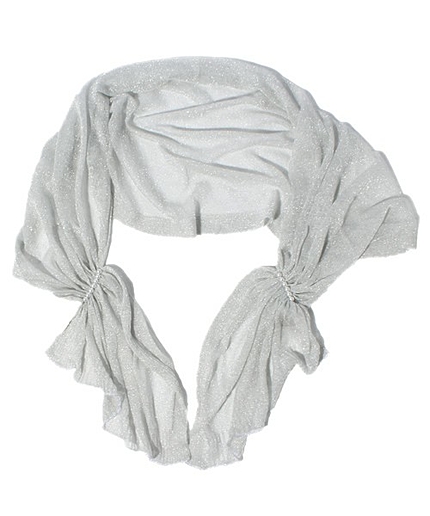 JP ラメ フェイクパール付き ストール / ショール