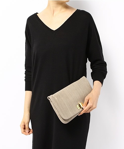 ●Pietra Alessandra 型押し クラッチ / ピエトラ・アレッサンドラ / 2WAY / BAILA / バイラ