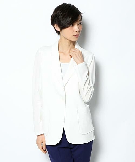 【洗える！】テンセルハイテンション裏毛ジャケット