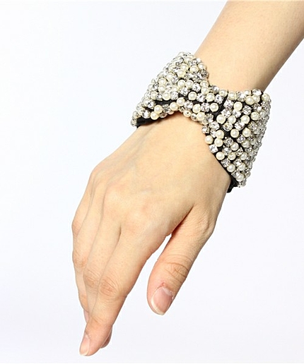 クレデュ クレ/CC ビジューRBN BR ブレスレット/ch