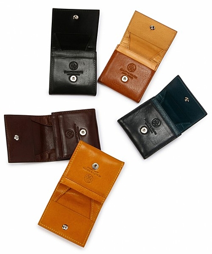 BY new バダラッシカルロ社製レザー コインケース