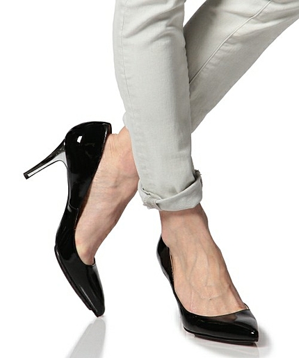 ASTRAET(アストラット) プレーンエナメルパンプス