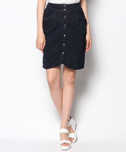 デニムライクジャージスカート