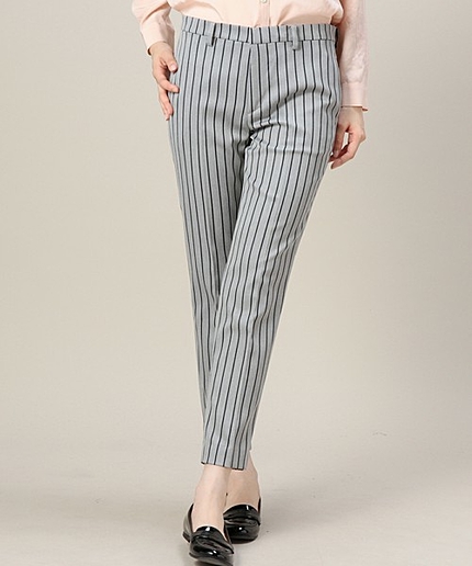 BYTF ストライプ9分丈パンツ §◆◆