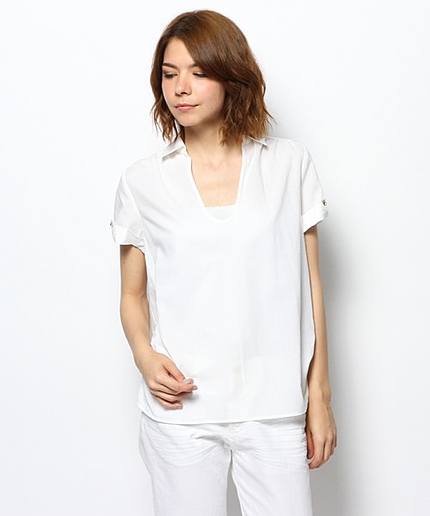 ハーフスリーブストライプ