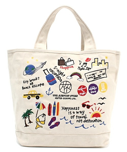 【CLASSY.7月号掲載UA】CRUISE LORINZA*APS CVS EMB トートバッグ S