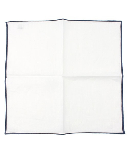 <BOW&ARROWS(ボウ アンド アローズ)> TRIM LINEN CHIEF